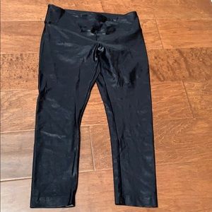 Koral black shimmer leggings